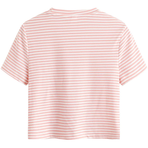 Servicio OEM Camisetas cortas de moda para mujer Camiseta corta de manga corta de buena calidad Camiseta corta - Product Image 4