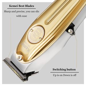 Recortadora de Barba y Cabello Profesional Inalámbrica con Cuchilla en T para Hombres, Cortadora Eléctrica para Barberos y Estilistas, Cuidado Corporal Completo, Alimentación por Batería - Product Image 5