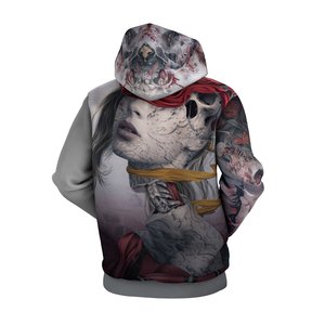 Sweat-shirts unisexes à imprimé graphique personnalisé, 100% polyester, en molleton tricoté respirant, épais, à capuche, surdimensionnés, impression 3D en relief, grandes tailles pour hommes - Product Image 5