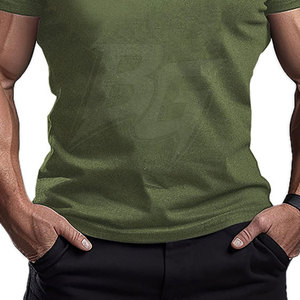 เสื้อยืดออกกำลังกายทรงสลิมฟิต ผ้าถัก ระบายอากาศ แห้งเร็ว น้ำหนักเบา สำหรับฟิตเนส วิ่ง และออกกำลังกาย - Product Image 5