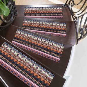 พรมพิมพ์ลายชนเผ่าคลาสสิก นาวาโฮ อัสเต็ก ดีไซน์ทันสมัย พรมปูพื้น - Product Image 2