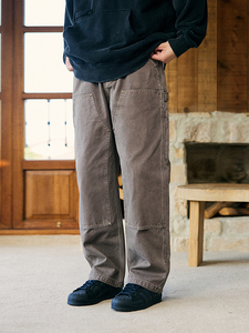 Bán Buôn Người Đàn Ông Hàng Hóa Ngoài Trời Vịt Vải Làm Việc Quần Tùy Chỉnh Đa Túi Cổ Điển Giải Trí Quần Đôi Đầu Gối Carpenter Quần - Product Image 5