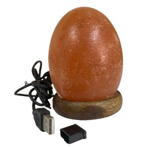 Lampe au sel rose de l'Himalaya écologique de haute qualité sculpté oeuf et formes géométriques Technique polie Anwar Love Style vente en gros - Product Image 1