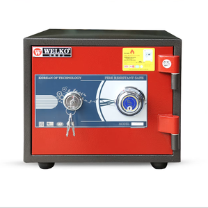 Sang Trọng Két Hộp Nhà Máy Và Nhà Cung Cấp Bán Buôn Giá Rẻ Tốt Nhất-Mini Két Welko S600 Dk Nâu Đỏ - Product Image 1