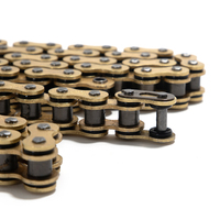 Chaîne à anneaux en O personnalisée pour moto 420, 106 à 120 maillons, pour Segway X160 & X260 / Sur-ron Light Bee / Talaria Sting