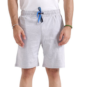 Pantalones cortos de sudor de talla grande para hombre con estampado personalizado, cintura elástica cómoda, de secado rápido joggers, tela de malla de algodón 100%, ropa informal - Product Image 1