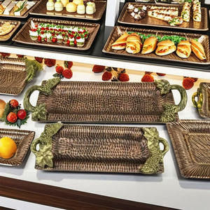 Bandeja de fruta de nuevo diseño, alta calidad y la mejor fabricación en venta, precio más vendido, bandeja de METAL - Product Image 2