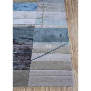 Tapis en laine et viscose tufté à la main Caliedo Ivory, motif abstrait rectangulaire 9x12, pour la maison, le couloir, épaisseur 10 mm, neuf - TNQ-4354 (CS-01) - Product Image 4