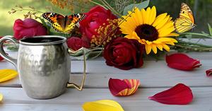 Insulated Stainless Steel Moscow Mule <b>for</b> Mugs with Brass Handle 16 Ounce Coffee Beer <b>Cup</b> Gift Design Mug - Product Image 6