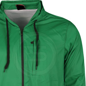 Conjunto de Chaqueta Cortavientos Impermeable Ligera de Poliéster con Logotipo Personalizado para Hombre, para Uso en Exteriores - Product Image 3