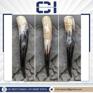 Support de corne à boire Viking Antique de haute qualité sculpté à la main en verre naturel Technique polie marché de la fiabilité artisanat naturel - Product Image 3