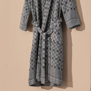 Albornoz unisex de algodón hecho en Turquía tela transpirable peso ligero superventas secado rápido verano todo el año ropa de dormir - Product Image 2