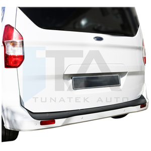 Protector de umbral de parachoques trasero de plástico ABS con acabado brillante o mate para Tourneo Courier 2014 en adelante - Product Image 4