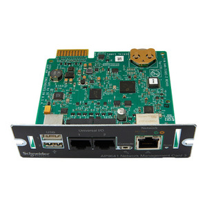 Tarjeta de gestión de red 3 para UPS APC SCHNEIDER ELECTRIC AP9641 con monitoreo ambiental y fuente de alimentación industrial - Product Image 1