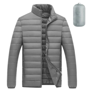 Doudounes d'extérieur personnalisées de haute qualité pour hommes Veste bouffante épaisse et chaude coupe-vent Veste en duvet décontractée surdimensionnée pour hommes - Product Image 5