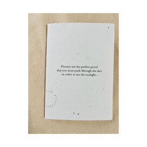 การ์ดพิมพ์กระดาษปลูกคุณภาพดีที่สุดในสวนเป็นมิตรกับสิ่งแวดล้อมย่อยสลายได้ทางชีวภาพกระดาษไร้ต้นไม้ทําด้วยมือในราคาต่ํา - Product Image 5