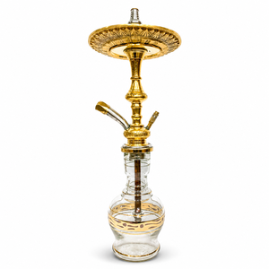 Cachimba Egipcia de Lujo Farida Mini Cleo y Bandeja de Doble Cara - Product Image 1