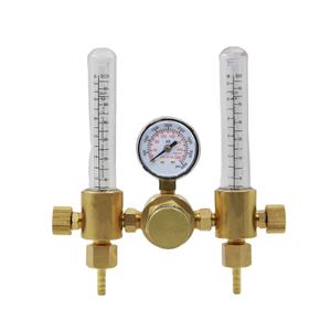 Régulateur de <span class=keywords><strong>gaz</strong></span> d'argon en laiton, petit régulateur WR1300 avec débitmètre, pour le soudage TIG et MIG - Product Image 1