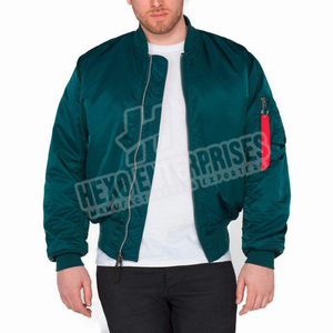 Blouson Bomber Varsity en Soie Satinée Imperméable Écologique Tendance, Vente Chaude, Personnalisable avec Logo Frontal, Couleurs Variées, Idéal pour la Vente en Gros - Product Image 2