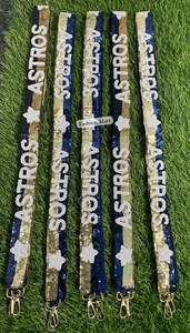 Achetez les dernières Astros impressionnantes-Sangles de sac à main perlées avec de beaux designs Pièces et accessoires de sac - Product Image 4