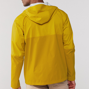 OEM personalizado al por mayor barato lluvia chaqueta de nylon abrigo hombres ligero cortavientos chaqueta de lluvia para los hombres 2025 servicio del OEM - Product Image 5