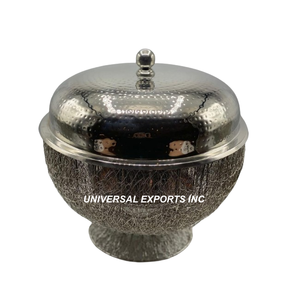 Maille métallique en acier inoxydable Hotpot Casserole faite à la main de qualité supérieure Nouvelle arrivée chauffe-aliments en métal fantaisie - Product Image 1