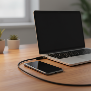 Cable de datos USB 2.0 negro de 1,5 m, modelo 00200602 - Product Image 3