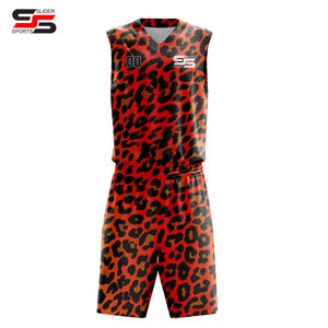 Uniforme de basket-ball de sublimation réversible bon marché pour l'université maillots de basket-ball d'entraînement pour les jeunes shorts Kit de sport - Product Image 1