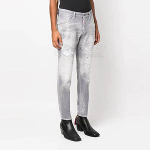 Jeans rasgados para estilo casual Jeans rasgados de moda con detalles desgastados Jeans rasgados de primera calidad para uso diario - Product Image 3