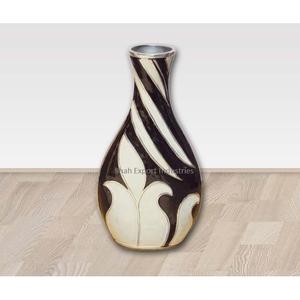 แจกันดอกไม้โลหะสีเคลือบรูปร่างแบบกำหนดเองสำหรับบ้านห้องนั่งเล่นสำนักงานโต๊ะตกแต่งดอกไม้ - Product Image 1