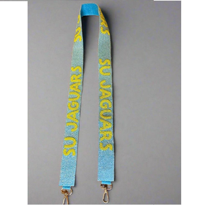 Correas de guitarra con cuentas bordadas a mano con semillas de Multi & Design con diseño de monedero de estrella y hechas a mano - Product Image 3