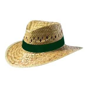 Cappello di paglia Leafra personalizzato per merchandising - Product Image 1
