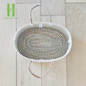 ตะกร้าหวายที่ต้องมีของหัตถกรรมกล่องเก็บรองเท้าตะกร้าสานสำหรับซักผ้า - Product Image 6