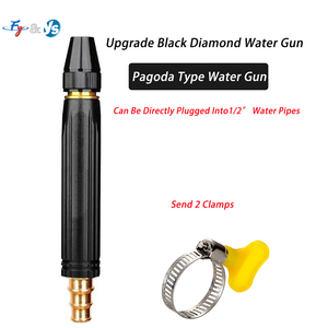 Pistolet à <span class=keywords><strong>eau</strong></span> Black Diamond pour lavage de voiture, buse haute pression, nouvelle buse de pulvérisation haute pression en métal - Product Image 2