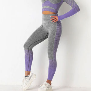 Leggings pour femmes, taille mi-haute, 100% coton, respirant, style tendance, prix de gros, vêtements de yoga, de sport et de fitness, faible MOQ, leggings personnalisés - Product Image 5