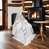 Fabricant professionnel de plaids en coton 100% écologiques, grande taille, avec de belles franges, utilisables toute l'année