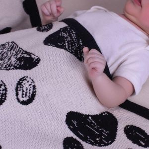 Pati chăn <span class=keywords><strong>Sherpa</strong></span> - 80x100cm (<span class=keywords><strong>100</strong></span>% cotton hữu cơ-450gr) màu be/Đen - Product Image 2