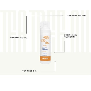 Champú Orgánico Herbal para Bebés TTO 200ml, Espuma Suave con Aceite de Árbol de Té y Manzanilla, Sin Sulfatos, Hidratante, Calmante, Nutritivo y de Limpieza Profunda - Product Image 1