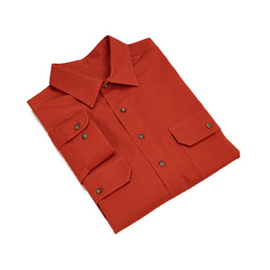 <span class=keywords><strong>Camicie</strong></span> da lavoro agricole <span class=keywords><strong>camicie</strong></span> da lavoro country australiane in twill di cotone con <span class=keywords><strong>colletto</strong></span> rovesciato a maniche lunghe per <span class=keywords><strong>uomo</strong></span> - Product Image 3