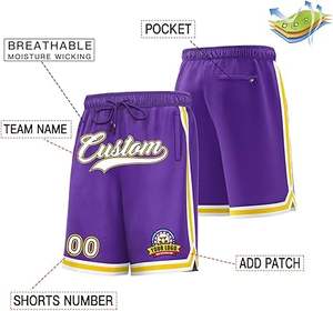 Personalizado 100% poliéster camisetas de fútbol pantalones cortos patrón sólido Casual encaje personalizado impreso nombre Número Logo corto cintura elástica - Product Image 1