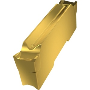 Inserto Indexable ISO GL4-D400G02L12-PRG8330 de 4 mm de Ancho con Recubrimiento PVD Dorado para Herramienta de Torneado, Paquete de 10 - Product Image 1