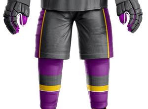 Uniforme de hockey sobre hielo para hombre totalmente personalizado, ropa deportiva personalizada cosida, uniforme de hockey sobre hielo antiarrugas para hombre con el último diseño - Product Image 4