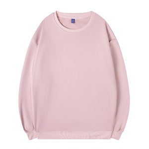 Vente en gros de sweatshirts et sweats à capuche personnalisés pour hommes, encolure ras du cou, vêtements de rue en coton à épaules tombantes, sweatshirts unisexes surdimensionnés Service OEM - Product Image 3