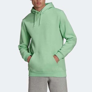 Sudadera de algodón 100% para hombre de tendencia, Sudadera con capucha de invierno personalizable con diseño de logotipo básico, ropa, impresión Digital, teñido liso - Product Image 1