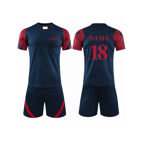 Best Design Sports Wear Soccer Uniforms New Arrival <b>Light</b> Weight Custom Logo Printing Sets Custom Plain Polyester Breathable - Product Image 6