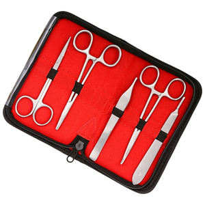 Basic Suture Kit with <b>Silicone</b> Suture Pad Medical Training Suturing Practice <b>Tools</b> Student Clinical Education Learning Set - Product Image 4