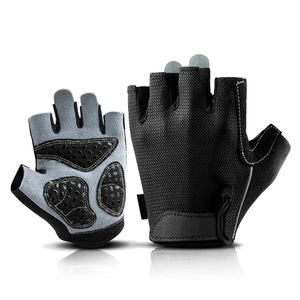 Cycling Gloves Men Women Shock Absorbing Memory Gel Padded Half <b>Finger</b> Road <b>Bike</b> Gloves Breathable Bicycle Gloves Touchscreen - Product Image 3