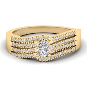 REYES alta calidad 925 plata esterlina corte ovalado 0.56Ct Moissanite solitario anillo para mujeres compromiso regalo joyería fina - Product Image 6