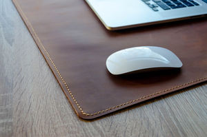 แผ่นรองโต๊ะทำงานหนังแท้หรูหราพรีเมี่ยมทนทานกันกลิ่นแผ่น LMD-0079คุณภาพเขียนพื้นผิวทนทาน - Product Image 3