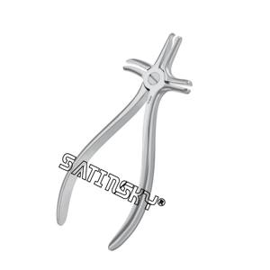 ALICATES DE CONTORNO TRIPLEX 14 CM Instrumentos dentales Instrumentos de acero inoxidable Fabricados con AISI 420 de buena reputación - Product Image 1